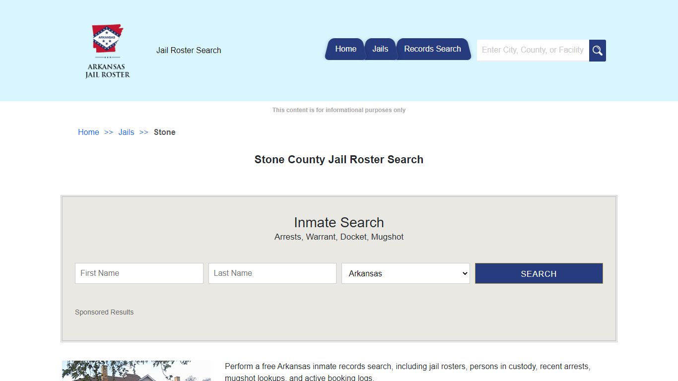 Stone County Jail Roster Search